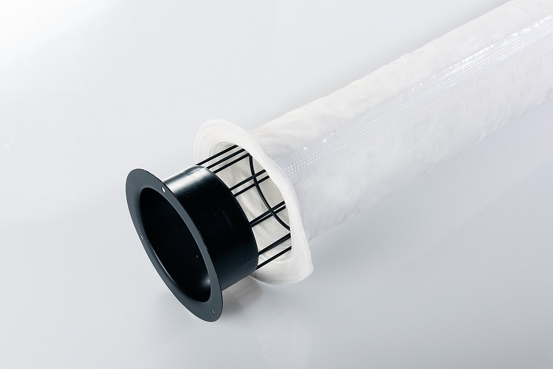PTFE felt with ZERO EMISSION seams covered with PTFE tape and top flange gasket 